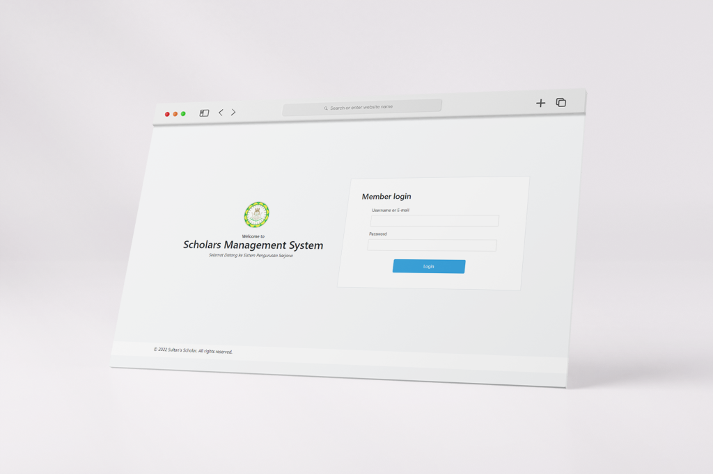 Scholar’s Management System Website